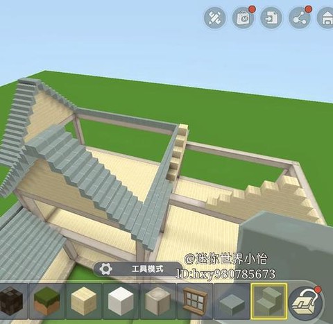 迷你世界怎么做滑动房