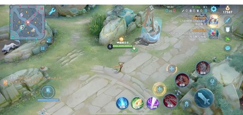 王者荣耀怎么换角度