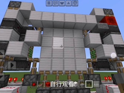 我的世界怎么做感应门[图1]